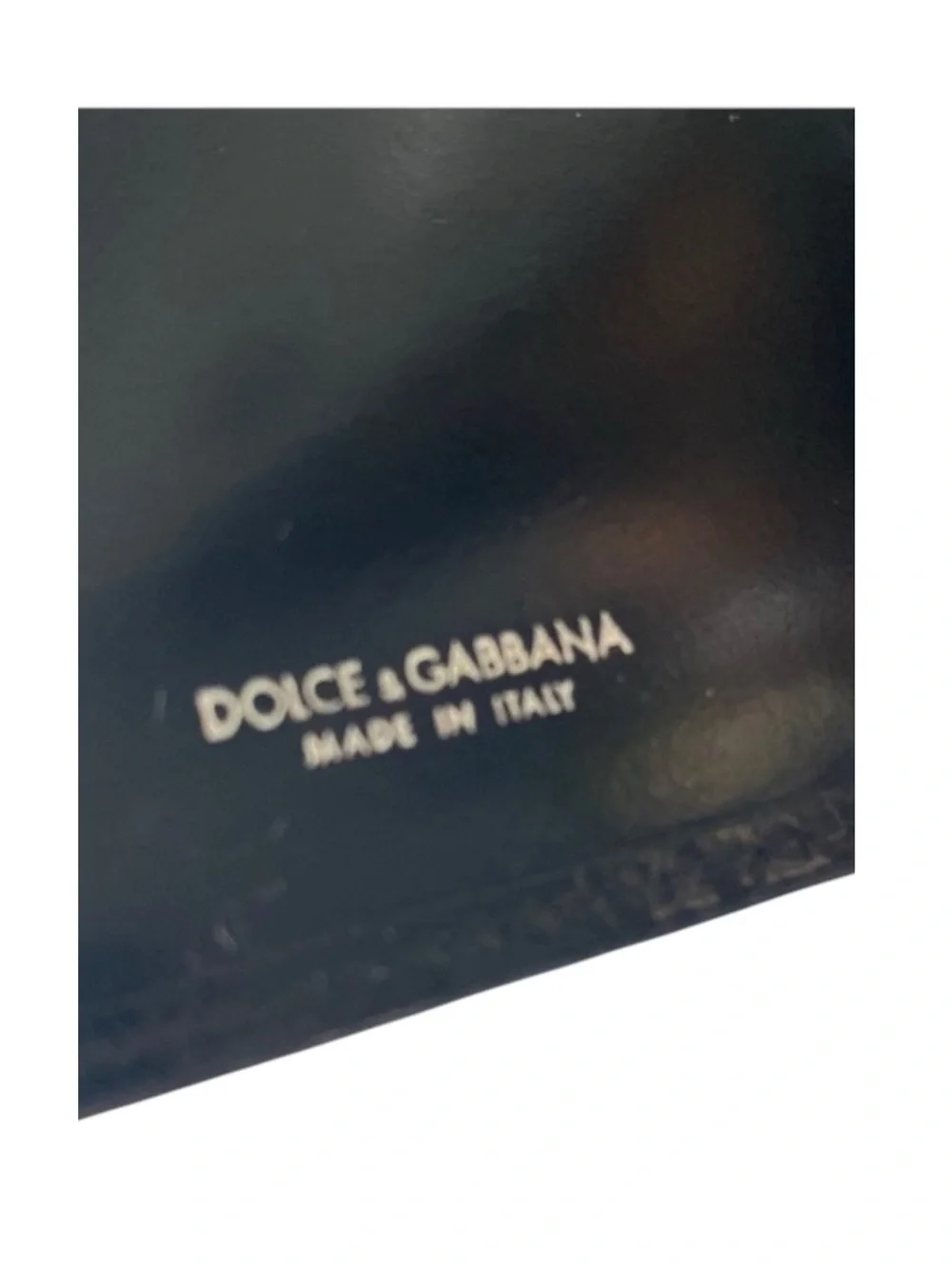 Vintage: Dolce & Gabbana D&G ©️1996 ☻ Leather Continental Wrap Wallet ☻ Black
